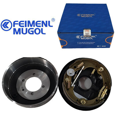Buen precio Ensamblaje de tambor de freno de estacionamiento de calidad OEM DN1-2598-EA para camiones ligeros JMC Kaiyun Euro 4, diseñado para un rendimiento fiable del freno de mano. en línea