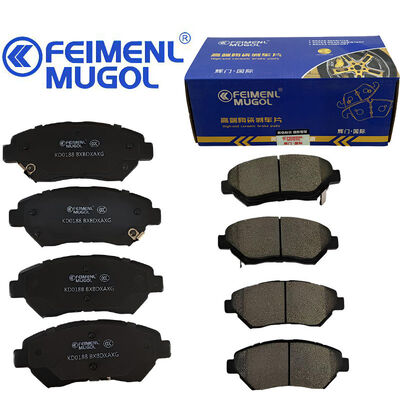 Buen precio Zapatas de freno delanteras de alto rendimiento KD0188 JP1-2K022-CA/BA OEM para aplicaciones JMC Yuhu 3, diseñadas para una fricción constante y una potencia de frenado estable. en línea