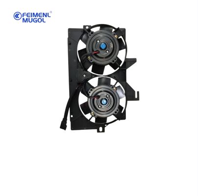 Buen precio Conjunto de ventilador eléctrico de doble radiador 94VB-8C607CF de alto rendimiento para Ford Transit Euro 3, diseñado para proporcionar una mayor eficiencia de refrigeración. en línea