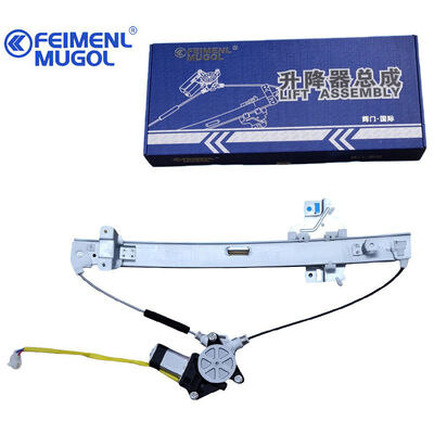 calidad Regulador de ventana trasero izquierdo OEM de repuesto profesional 6204100-K00-AJ para Haval, versión corta de dos pines sin antipinzamiento fábrica
